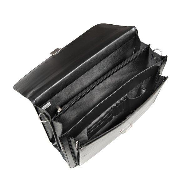 FERRINI תיק עסקים דמוי עור איכותי בשחור - תיק התיקיםFERRINIתיקים