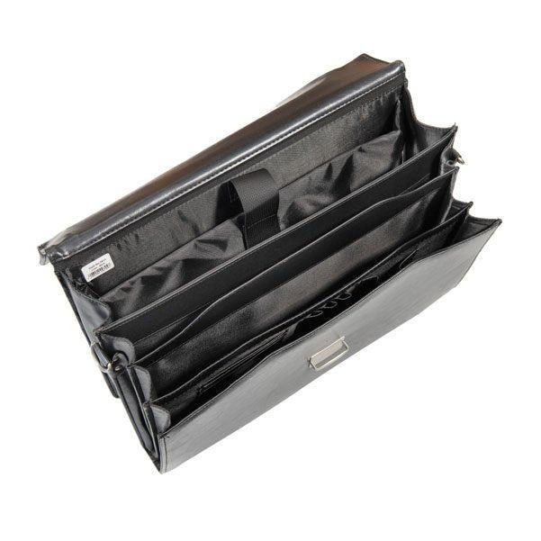 FERRINI תיק עסקים דמוי עור איכותי בשחור - תיק התיקיםFERRINIתיקים