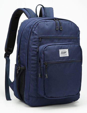 JUST תיק גב עם תא למחשב נייד כחול - תיק התיקיםJustתיקים למחשב נייד