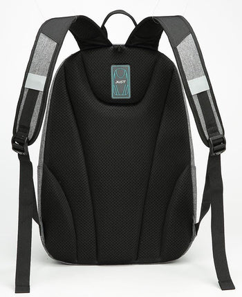 JUST תיק גב מתרחב SMARTCASE שחור - תיק התיקיםJustתיקי גב לגבר
