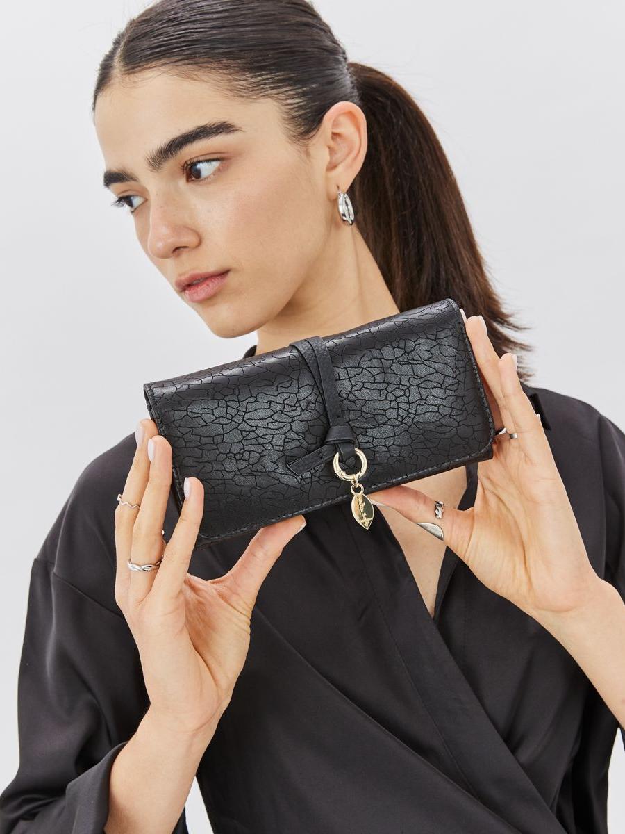 Neta Sade ארנק עור דגם מלניה גדול - תיק התיקיםנטע שדהנשים