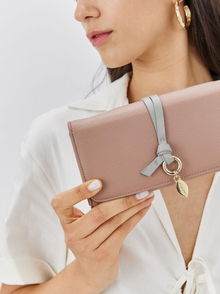 Neta Sade ארנק עור דגם מלניה גדול - תיק התיקיםנטע שדהנשים