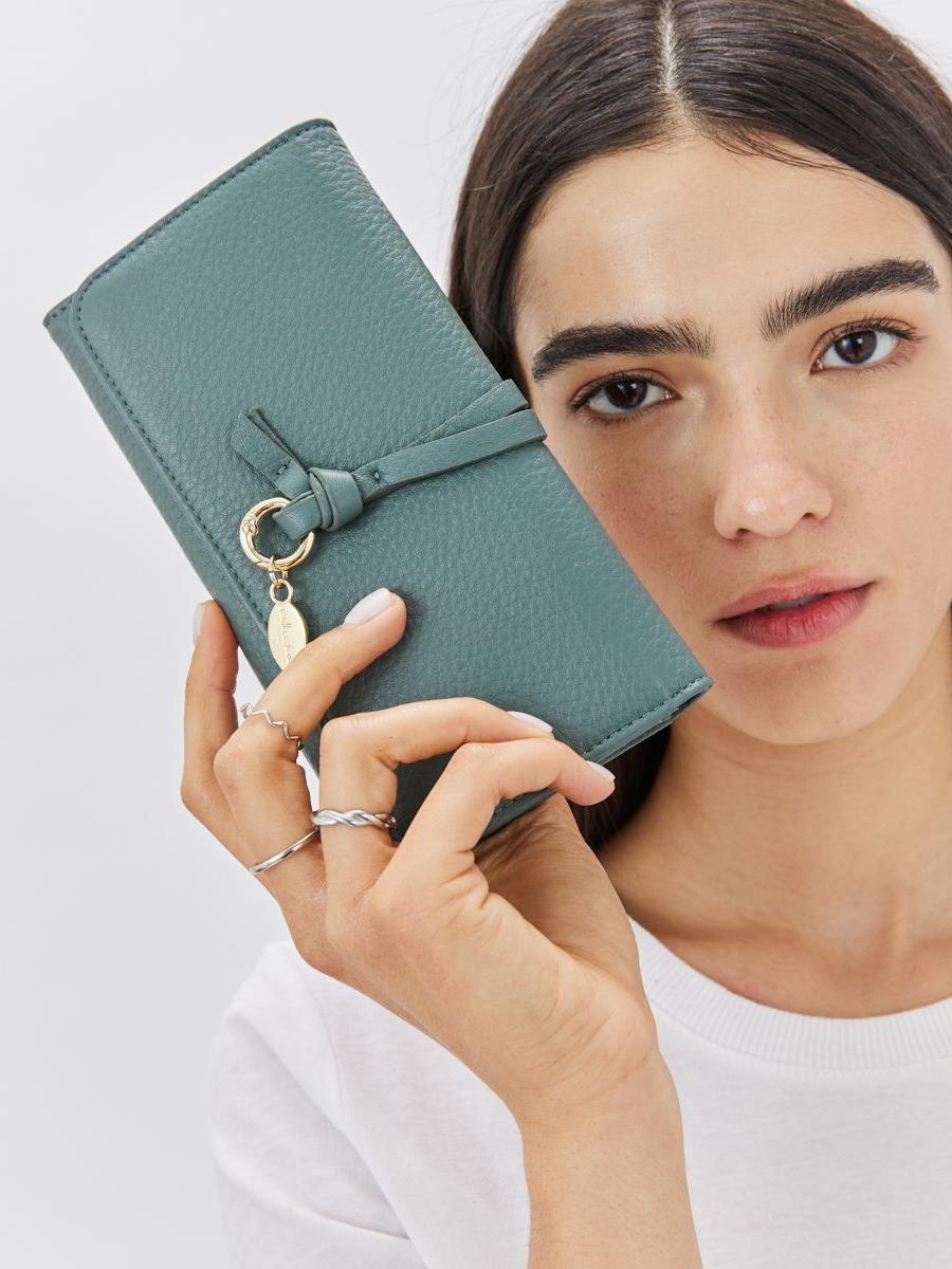 Neta Sade ארנק עור דגם מלניה גדול - תיק התיקיםנטע שדהנשים