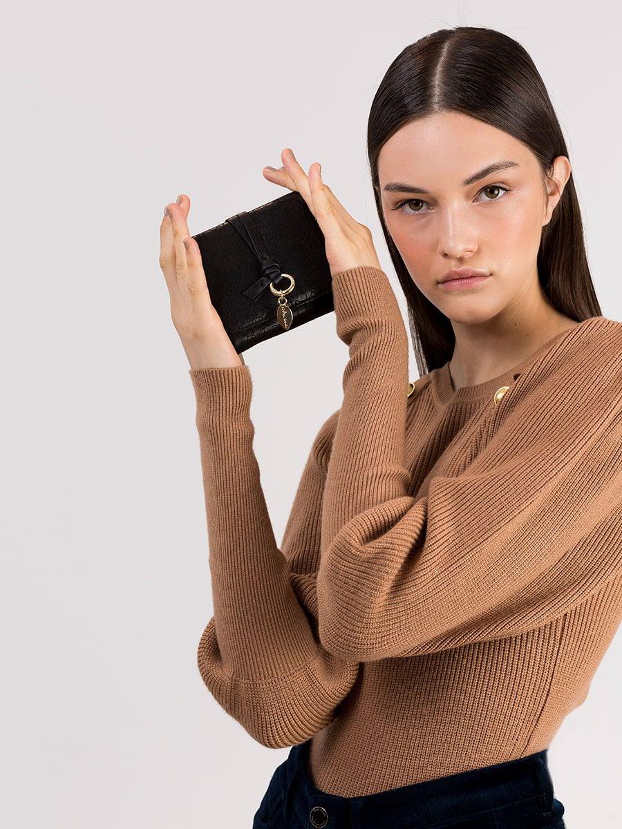 Neta Sade ארנק מעור מלניה קטן - תיק התיקיםנטע שדהנשים