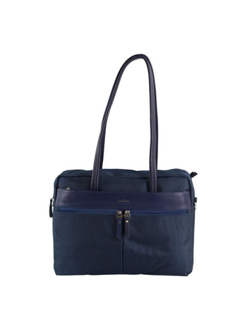 PAULA ROSSINI תיק מנהלים אופנתי עם 2 רצועות כתף לנשים עם תא למחשב נייד - תיק התיקיםPAULA ROSSINIתיקים לצד למחשב נייד