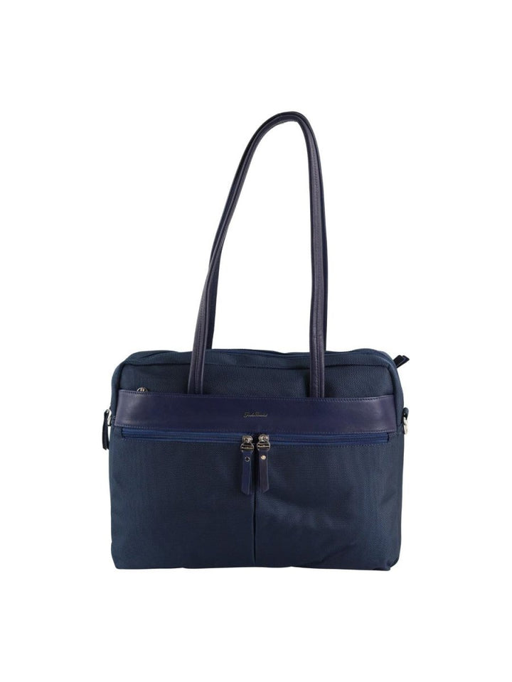 PAULA ROSSINI תיק מנהלים אופנתי עם 2 רצועות כתף לנשים עם תא למחשב נייד - תיק התיקיםPAULA ROSSINIתיקים לצד למחשב נייד