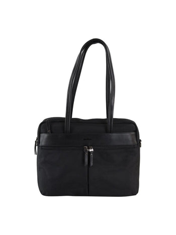 PAULA ROSSINI תיק מנהלים אופנתי עם 2 רצועות כתף לנשים עם תא למחשב נייד - תיק התיקיםPAULA ROSSINIתיקים לצד למחשב נייד