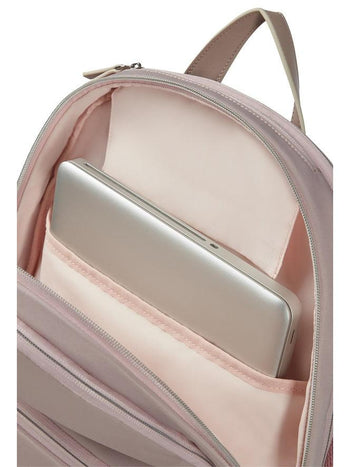 Samsonite Eco Wave תיק גב למחשב נייד לנשים 15.6" בורוד עדין - תיק התיקיםSamsoniteתיקים