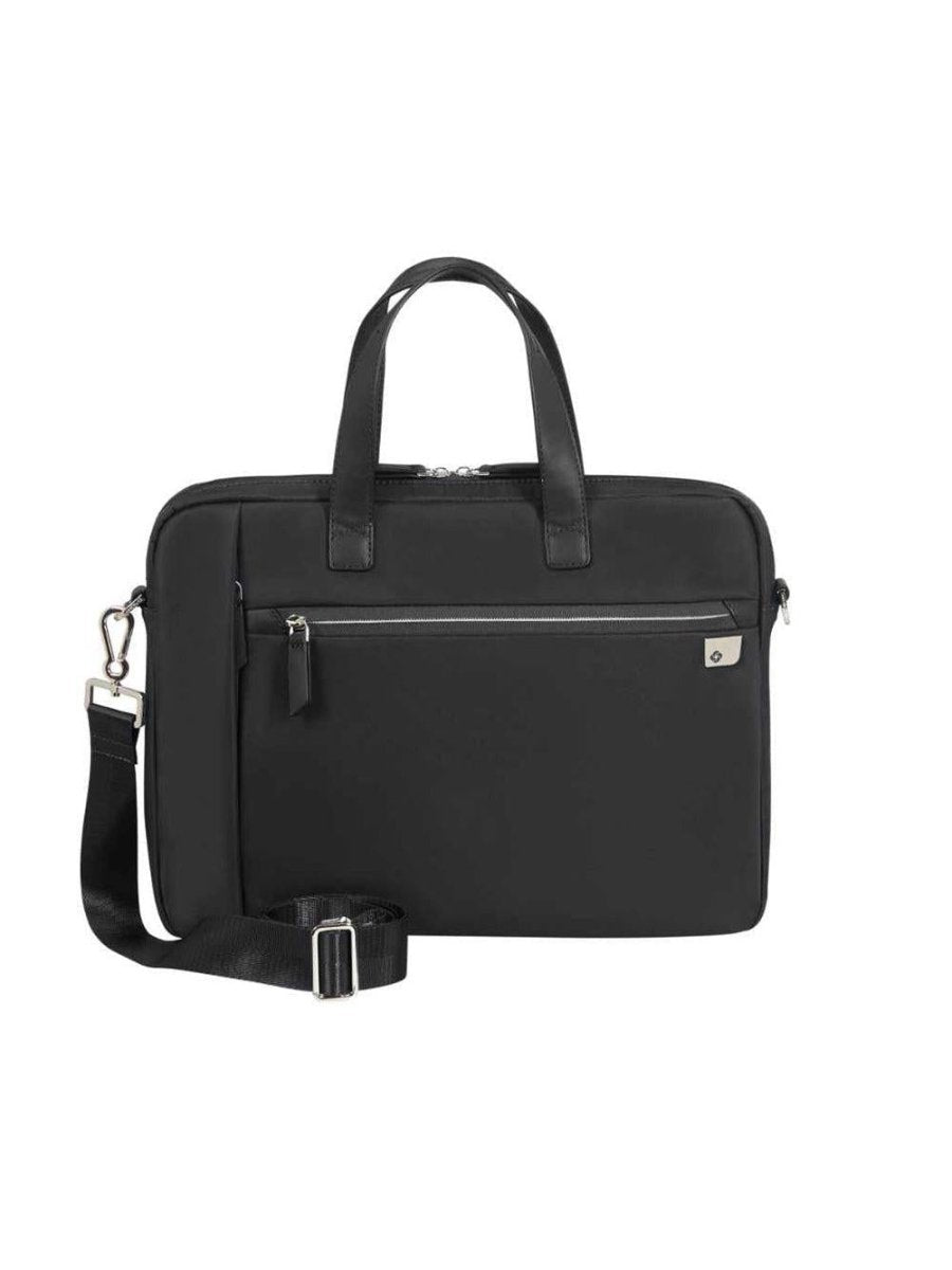 Samsonite Eco Wave 15.6" תיק צד למחשב נשים נייד בשחור - תיק התיקיםSamsoniteתיקים