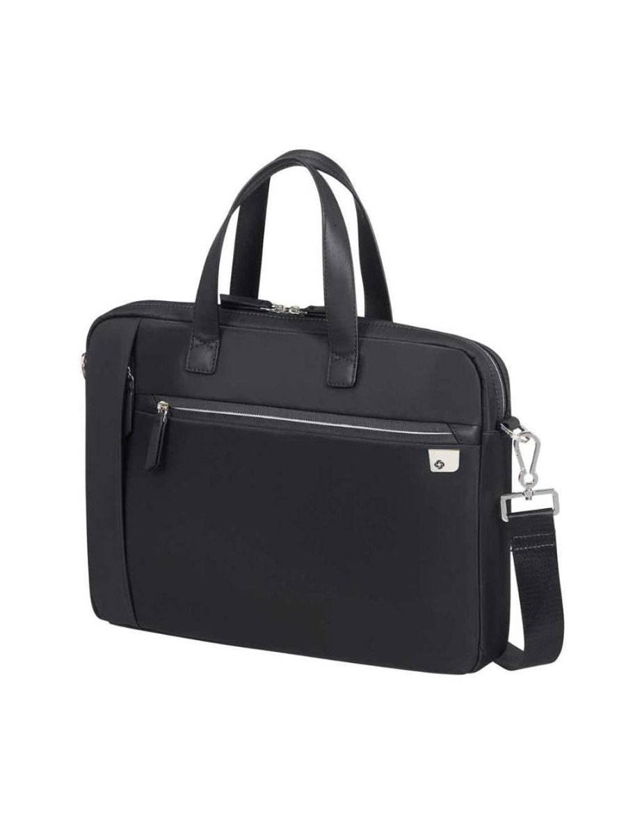 Samsonite Eco Wave 15.6" תיק צד למחשב נשים נייד בשחור - תיק התיקיםSamsoniteתיקים