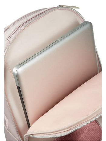 Samsonite Eco Wave תיק גב למחשב נייד לנשים 15.6" בורוד עדין - תיק התיקיםSamsoniteתיקים