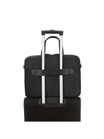 Samsonite Eco Wave 15.6" תיק צד למחשב נשים נייד בשחור - תיק התיקיםSamsoniteתיקים