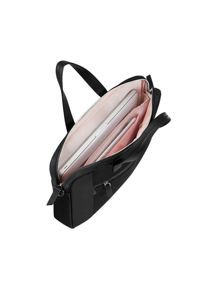 Samsonite Eco Wave 15.6" תיק צד למחשב נשים נייד בשחור - תיק התיקיםSamsoniteתיקים