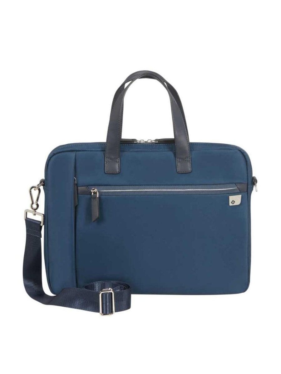 Samsonite Eco Wave 15.6" תיק צד למחשב נשים נייד בכחול - תיק התיקיםSamsoniteתיקים