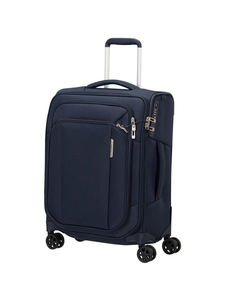 Samsonite Respark 55x40x20cm מזוודה טרולי עלייה למטוס מבד סמסונייט 20" - תיק התיקיםSamsoniteמזוודות