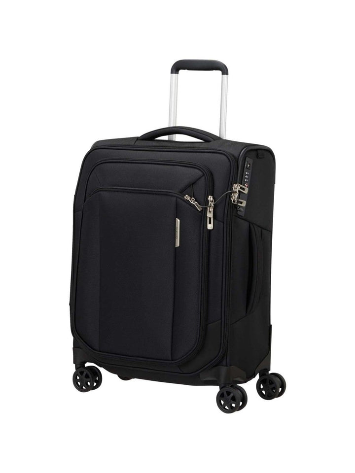 Samsonite Respark 55x40x20cm מזוודה טרולי עלייה למטוס מבד סמסונייט 20" - תיק התיקיםSamsoniteמזוודות