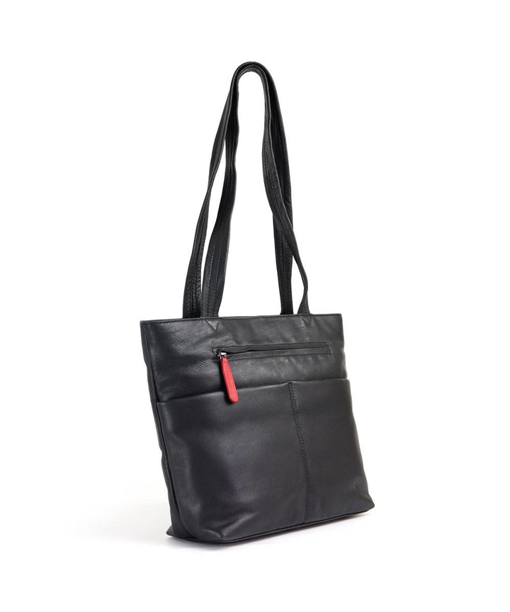 תיק נשים מעור Shes - תיק התיקיםתיק התיקיםתיקי צד לנשים