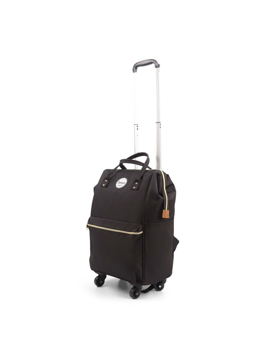 Stories תיק נסיעות אופנתי 4 גלגלים עם רצועות לגב - תיק התיקיםStoriesמזוודות