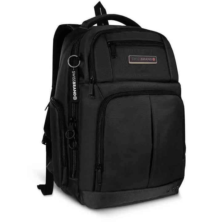 SwissBrand תיק גב למחשב נייד לפטופ 15.6" Wembley - תיק התיקיםSwissBrandתיקים