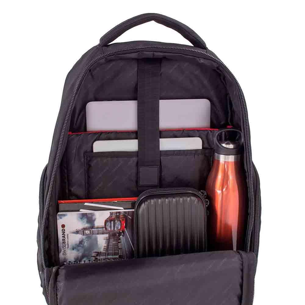 SwissBrand תיק גב למחשב נייד לפטופ 15.6" Wembley - תיק התיקיםSwissBrandתיקים