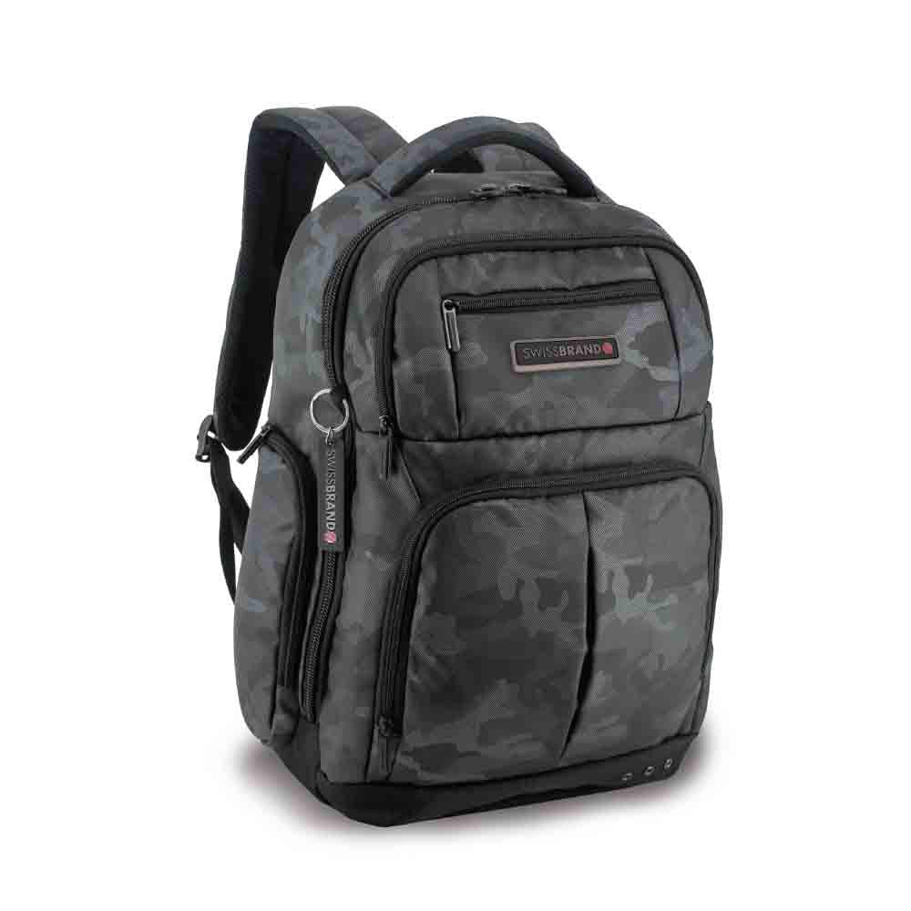 SwissBrand תיק גב למחשב נייד לפטופ 15.6" Wembley - תיק התיקיםSwissBrandתיקים