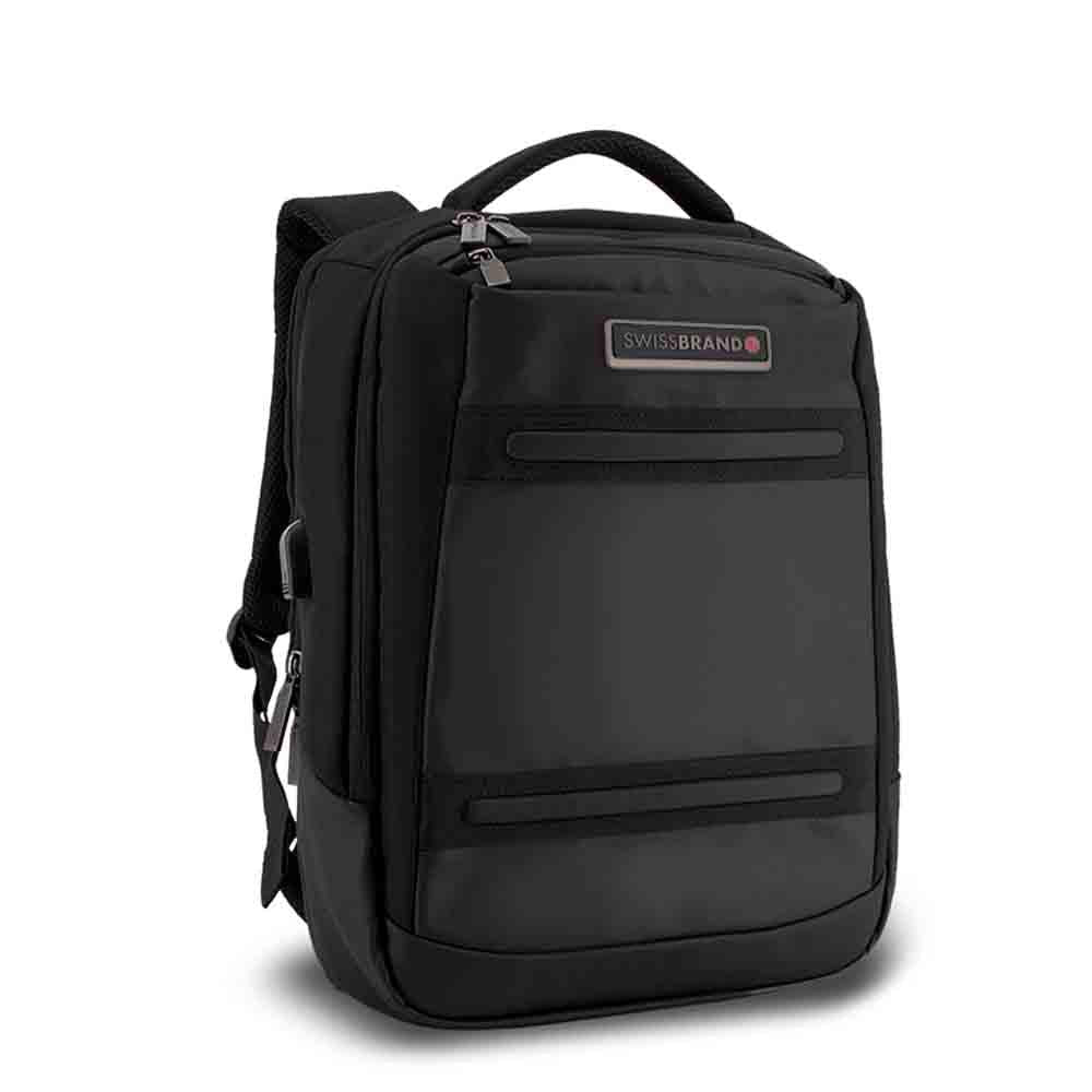 SwissBrand תיק גב וצד למחשב נייד לפטופ 16" Norwich - תיק התיקיםSwissBrandתיקים למחשב נייד