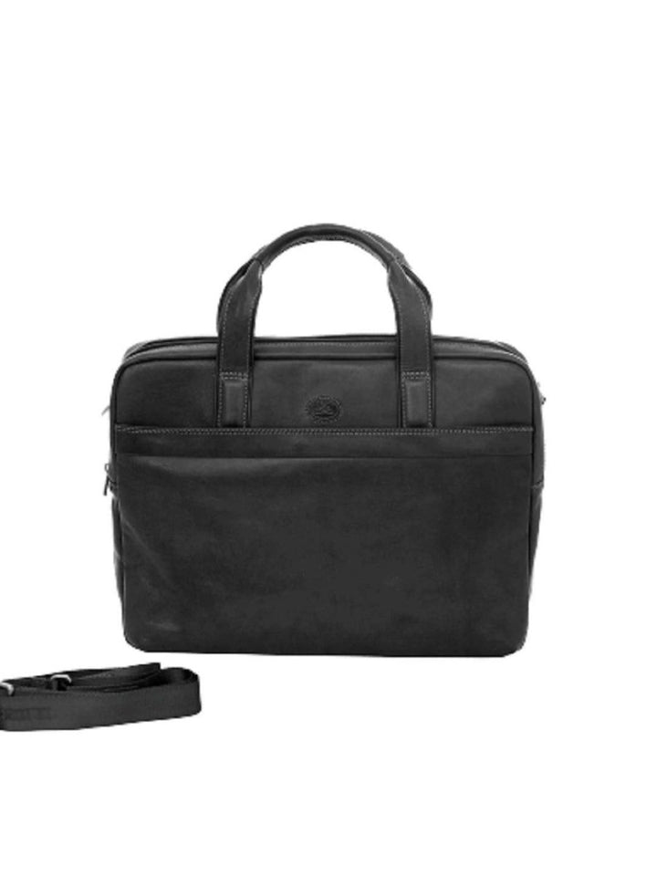 TONY PEROTTI תיק עסקים מעור 2 ידיות תא אחד ורצועה Chiaro - תיק התיקיםTONY PEROTTIתיקי צד לגבר