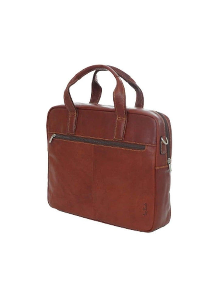 TONY PEROTTI תיק עסקים מעור 2 ידיות תא אחד ורצועה Chiaro - תיק התיקיםTONY PEROTTIתיקי צד לגבר