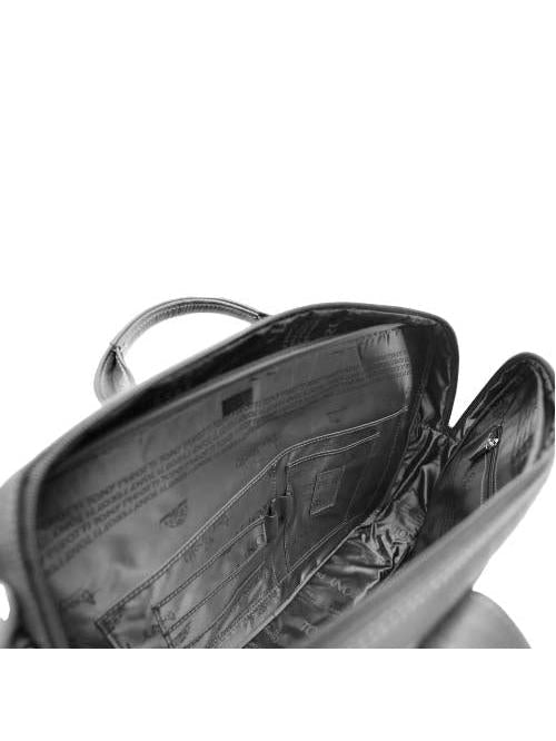 TONY PEROTTI תיק עסקים מעור 2 ידיות תא אחד ורצועה Chiaro - תיק התיקיםTONY PEROTTIתיקי צד לגבר