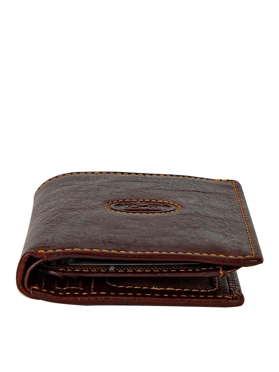 TONY PEROTTI ארנק עור קטן עם חלון שקוף Mino - תיק התיקיםTONY PEROTTIגברים