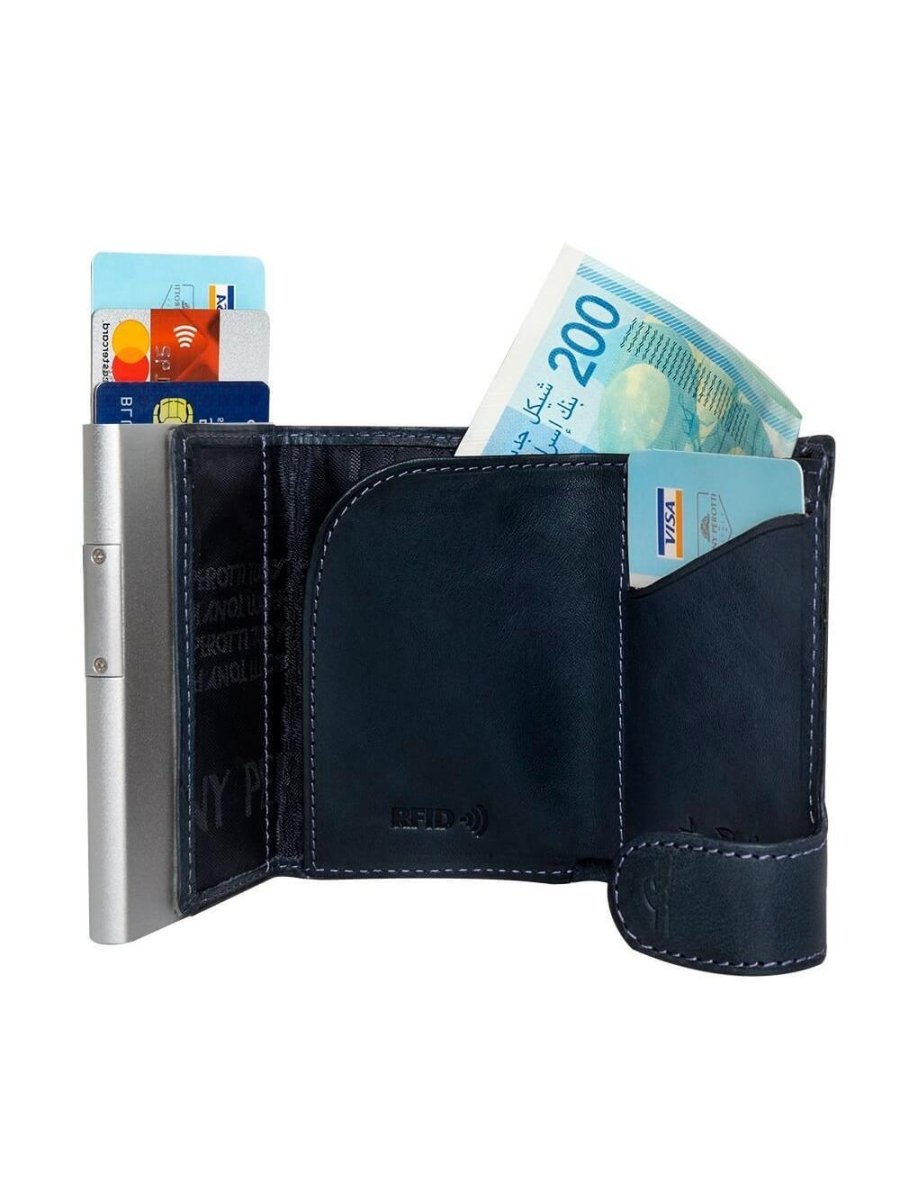 TONY PEROTTI ארנק לכרטיסי אשראי עם הגנת RFID דגם Oscar - תיק התיקיםTONY PEROTTIגברים