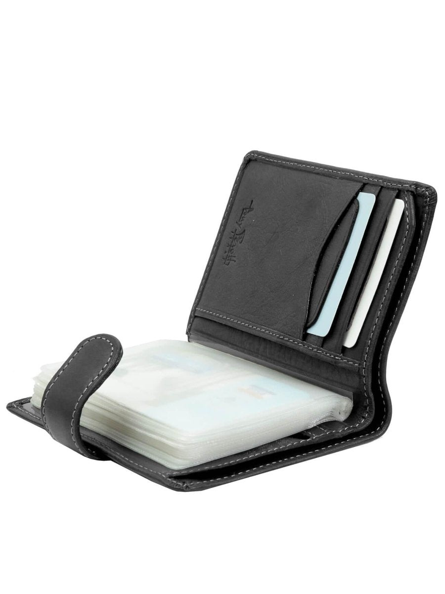 TONY PEROTTI ארנק מעור איטלקי למגוון כרטיסים שונים Silvio - מבחר צבעים - תיק התיקיםTONY PEROTTIגברים