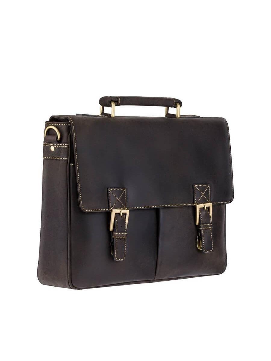 VISCONTI תיק עסקים אלגנטי מעור משומן דגם ברלין (2 צבעים) - תיק התיקיםVISCONTIתיקי עסקים