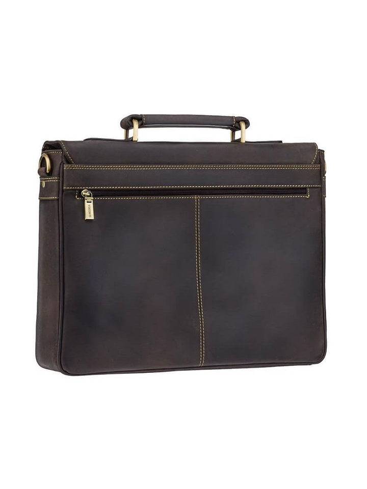 VISCONTI תיק עסקים אלגנטי מעור משומן דגם ברלין (2 צבעים) - תיק התיקיםVISCONTIתיקי עסקים