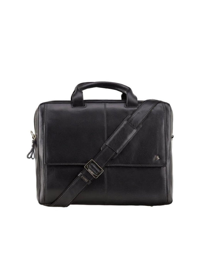 VISCONTI תיק עסקים ללפטופ דגם Anderson מעור - תיק התיקיםVISCONTIגברים
