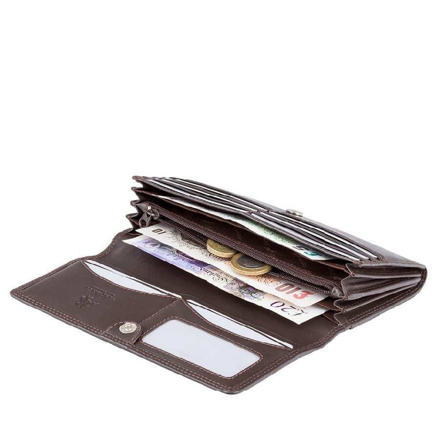 VISCONTI ארנק גדול דגם Buckingham - תיק התיקיםVISCONTIנשים