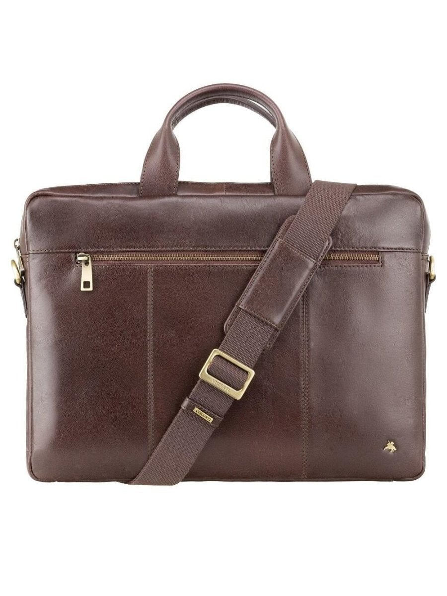 VISCONTI תיק עסקים Charles ללפטופ עד 13 אינץ' מבחר צבעים - תיק התיקיםVISCONTIתיקים למחשב נייד