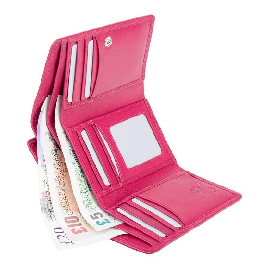 VISCONTI ארנק בינוני Picadilly מבחר צבעים - תיק התיקיםVISCONTIנשים