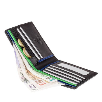 Visconti ארנק בעל הגנת RFID דגם Le - chifre שחור - תיק התיקיםVISCONTIגברים