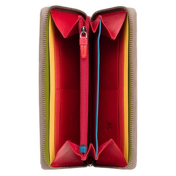 VISCONTI ארנק בעל הגנת RFID דגם VON קשת בענן - תיק התיקיםVISCONTIנשים