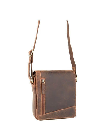 VISCONTI צד סלינג מעור משומן - מבחר צבעים - תיק התיקיםVISCONTIגברים