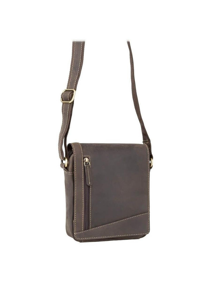 VISCONTI צד סלינג מעור משומן - מבחר צבעים - תיק התיקיםVISCONTIגברים